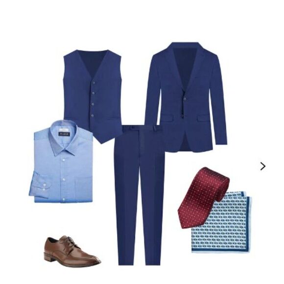 Jos A Bank‎ 1905 Size Small Suit Separate Vest Men’s Tailored Fit C100792 - Picture 2 of 2